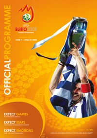 EM 2008 sterreich / Schweiz - Offizielles Programm der UEFA (engl. Edition)