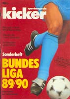 kicker Bundesliga 1989/90