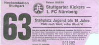 Stuttgarter Kickers - 1. FC Nrnberg
