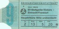 Stuttgarter Kickers - Eintracht Frankfurt