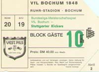 VfL Bochum - Stuttgarter Kickers