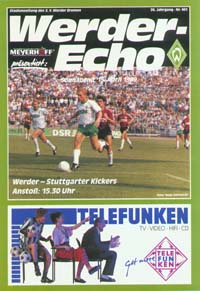 Werder Bremen - Stuttgarter Kickers