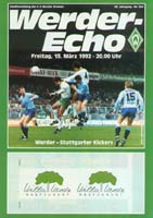 Werder Bremen - Stuttgarter Kickers