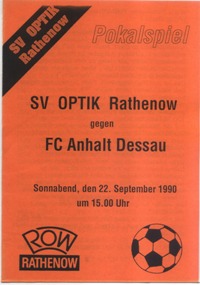 SV Optik Rathenow - FC Anhalt Dessau