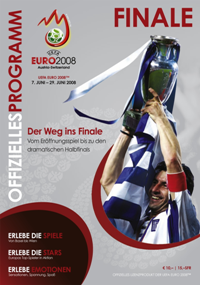 EM 2008 Österreich / Schweiz - Offizielles Programm der UEFA, Finale (dt. Edition)