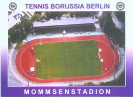 Stadionpostkarte Mommsenstadion Luftbild