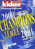 kicker Europacup 2000/01