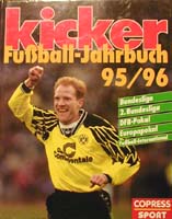 kicker Jahrbuch des Fuballs 1995/96