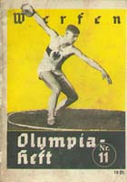 Olympia-Heft Nr. 11 Werfen