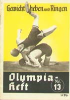 Olympia-Heft Nr. 13 Gewichtheben und Ringen